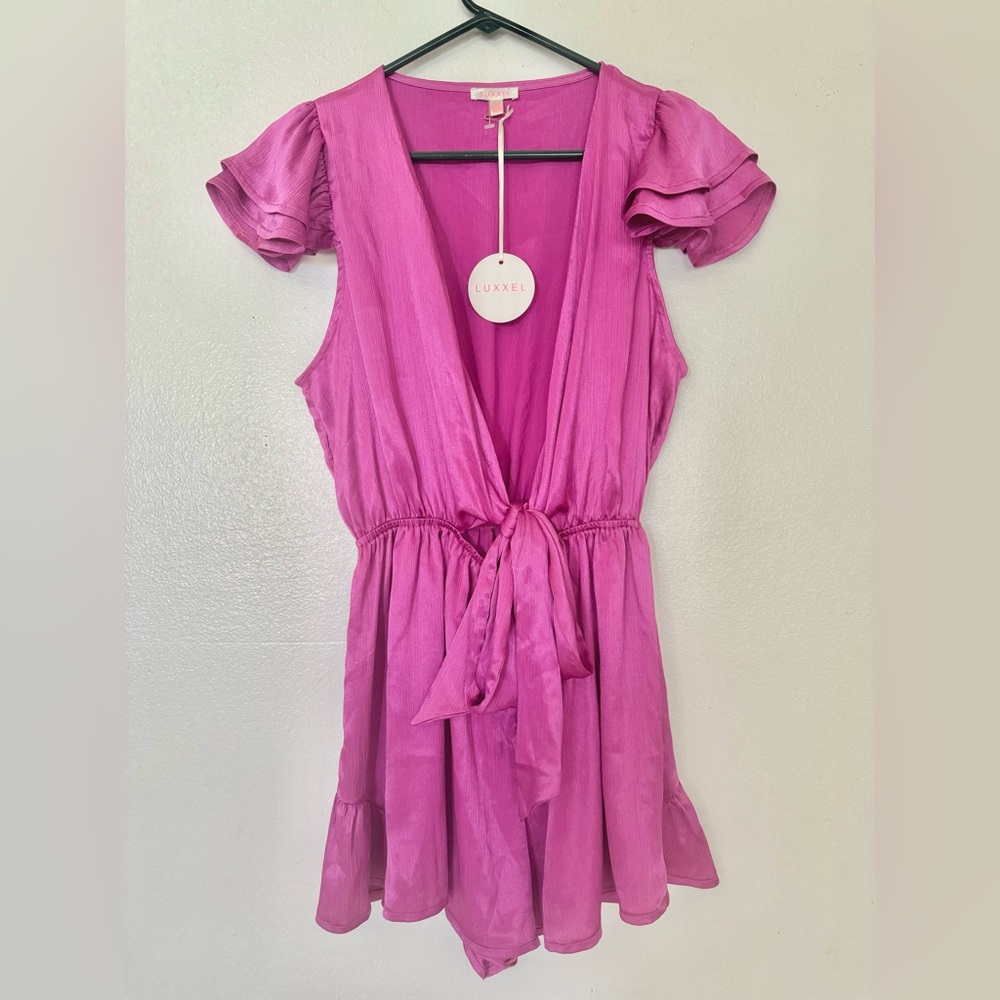 Luxxel Magenta Romper